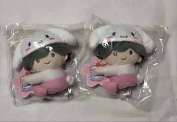 나니와단시 미치에다 슌스케 클립 마스코트 2개 세트