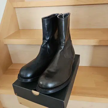 시착만 한! AKM 백 지퍼 부츠 사이즈 2 약 27cm