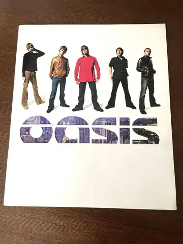 Oasis 오아시스 2000년 투어 팜플렛
