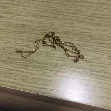 골드 체인 목걸이