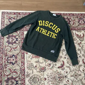 DISCUS ATHLETIC 트레이닝복 L 사이즈 다크 그린