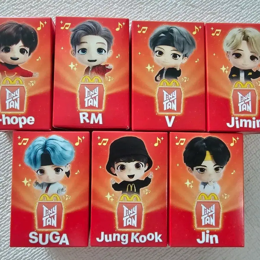 McDonald's TinyTAN Happy Meal SUGA BTS suga figure on Bunjang