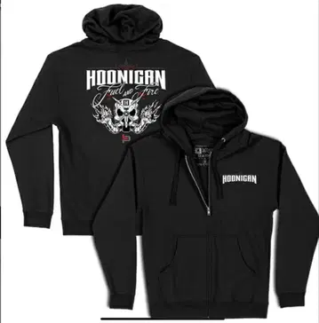 HOONIGAN 블랙 후드티 L 사이즈