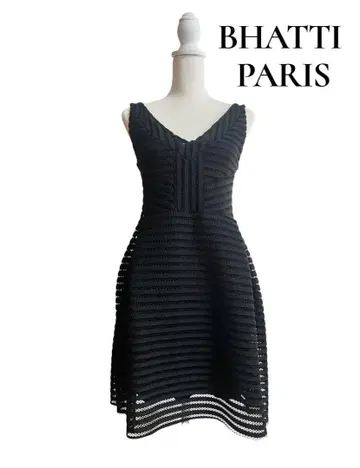 BHATTI Paris 블랙 레이스 원피스