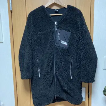 퍼스트 다운 롱 플리스 자켓