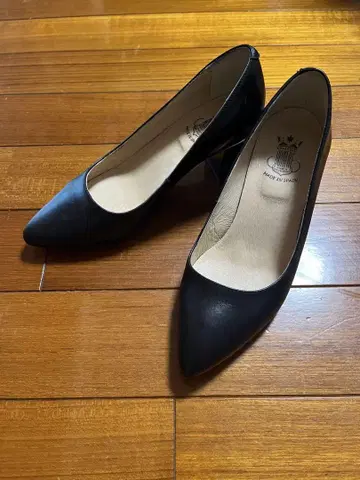 Calzado 블랙 하이힐 38