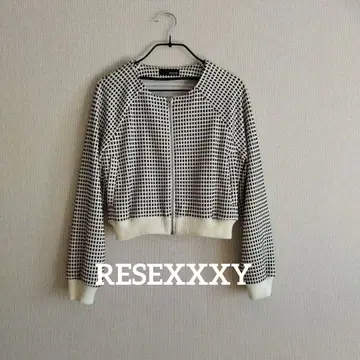 RESEXXY 숏 기장 블루종