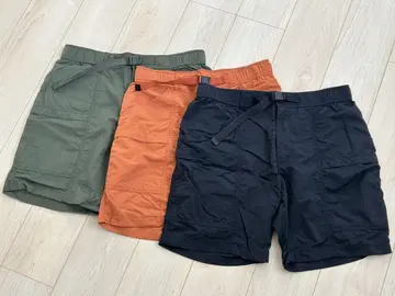 UNIQLO 카고 포켓 부착 숏팬츠 3종 세트