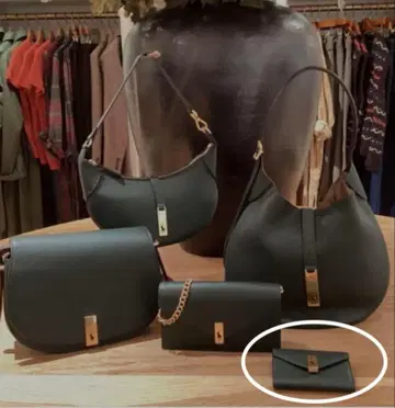 랄프 로렌 카드 케이스 폴로 카키