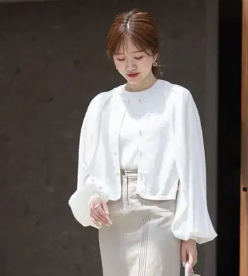 메종 에셸 2way 코튼 니트 가디건 Maison Echelle