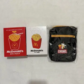 맥도날드 포테토락 포테토 가습기 미니 숄더백 3종 세트