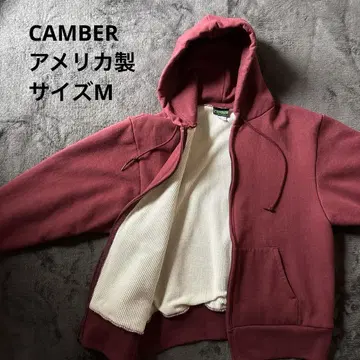 캠버 M 집업 후드티 미국제 써멀 두꺼운 원단 CAMBER