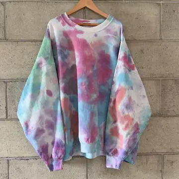 타이다이 sweat vintage 90's