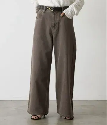 CIAOPANIC TYPY baggy denim 배기 데님 브라운 S