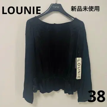 미사용 새상품 LOUNIE 실크 100% 긴팔 셔츠 정가 17,850
