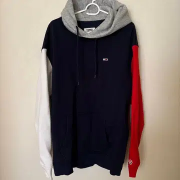 TOMMYJEANS 후드 부착 후드티 속기모 M 사이즈