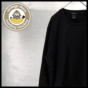 mz23725 포에버21 오버 사이즈 맨투맨 무지