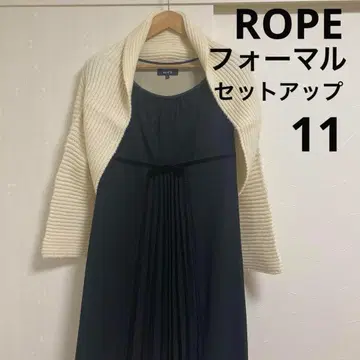 ROPE 블랙 드레스 사이즈 11