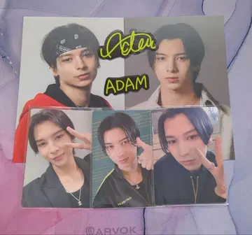 라스트피스 라스피 엽서 스티커 트레이딩 카드 아담 ADAM