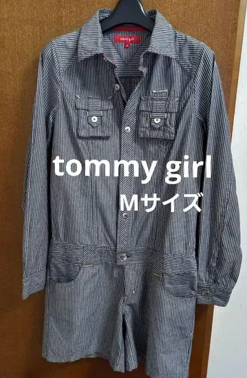 tommy girl 점프수트 숏팬츠 올인원 M 사이즈