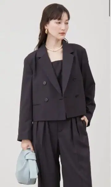 2024aw 미라 오웬 더블 브레스트 자켓