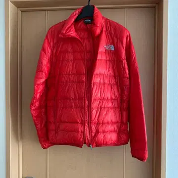 THE NORTH FACE 라이트 히트 다운 자켓 M 자수 로고 새상품급