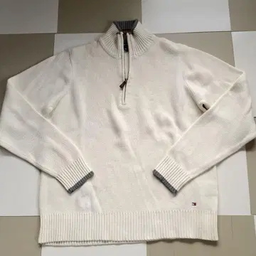 TOMMY HILFIGER 타미힐피거 M 지퍼 스웨터