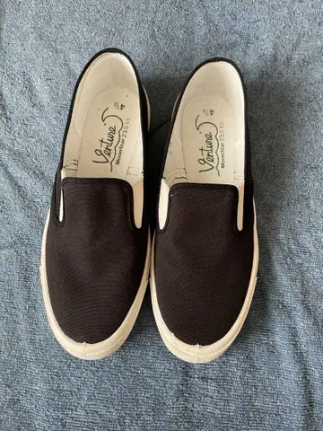 문스타 사이드 고어 슬립온 남녀 공용 23cm 블랙