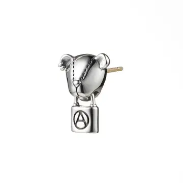 저스틴 데이비스 SICK BOY/PADLOCK 귀걸이 곰