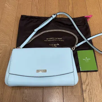 새상품급 kate spade 라이트 블루 핸드백