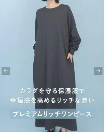 나인알 rrrrrrrr 프리미엄 리치 원피스 그레이 S