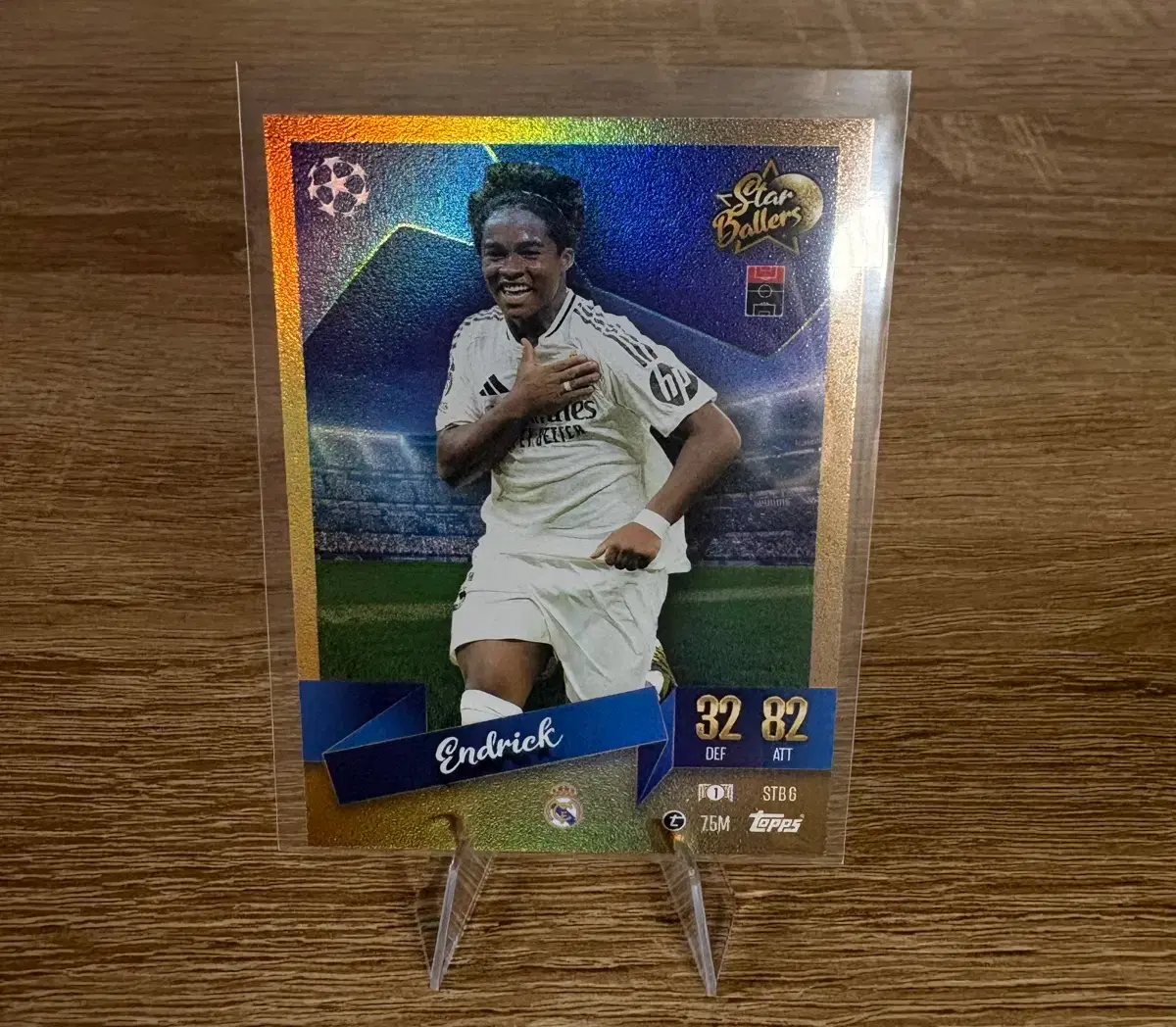 엔드릭 레알마드리드 Topps 탑스 축구 카드