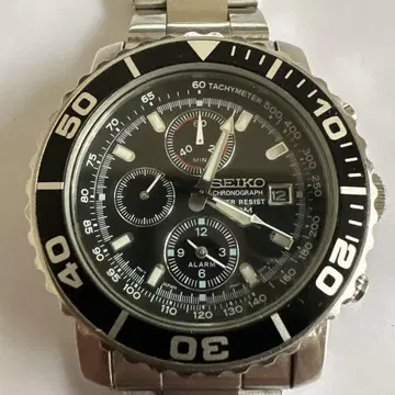정크 SEIKO 크로노그래프 7162-0CV0