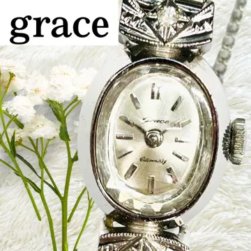 작동 그레이스 grace 손목시계 수동 와인딩 y2k 00s GROQ