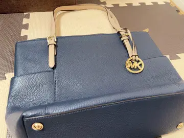 [ 새상품급 ] MICHAEL KORS 블랙 토트백 네이비