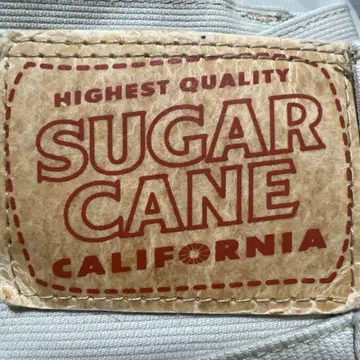 SUGAR CANE 슈가케인 화이트 데님 피케 팬츠 W28