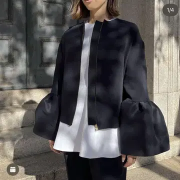 heve 헤이브 2way 자켓 블라우스 네이비