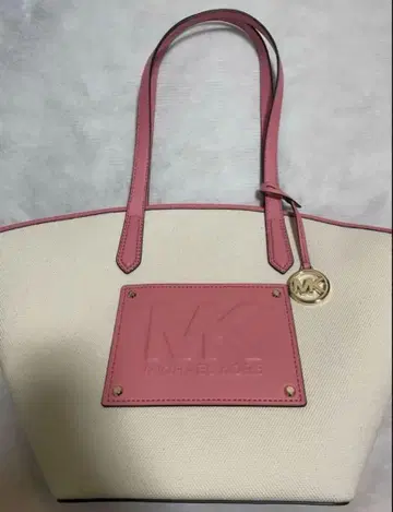 MICHAEL KORS 토트백 크림/핑크