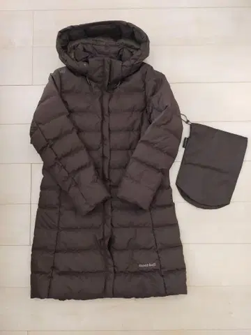 몽벨 트래블 다운 롱 코트 EX 다운 브라운