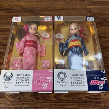 미개봉품 리카짱 인형 도쿄 2020 올림픽 2체 세트