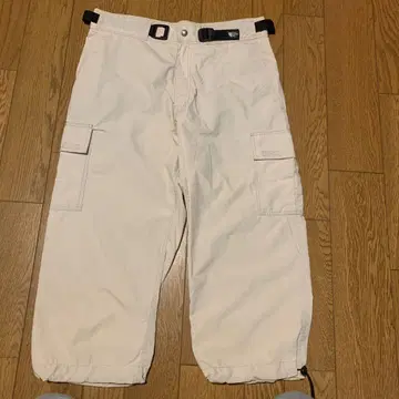 THE NORTH FACE 화이트 카고 팬츠 구제 의류 90s