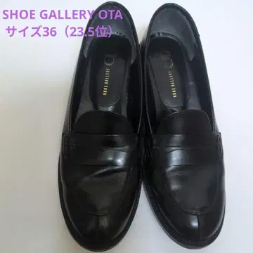 블랙 로퍼 사이즈 36 (약 23.5cm) SHOE GALLERY OTA