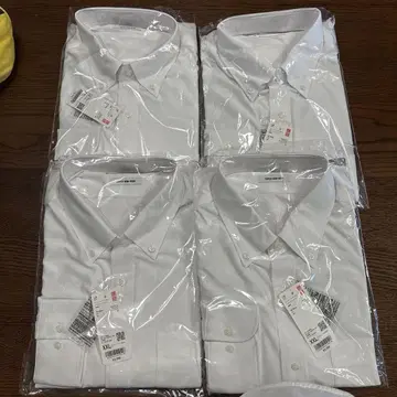 UNIQLO 슈퍼 논아이론 저지 셔츠 4개 세트