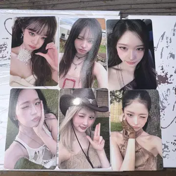 ive secret 회장 한정판 도쿄 6장 세트