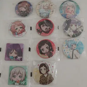 BanG Dream! 뱅드림 캔뱃지 세트