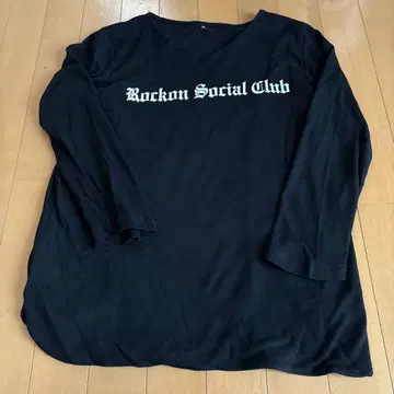 Rockon Social Club 블랙 T셔츠 M