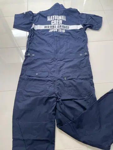 점프슈트 레드 블루 에어 레이스