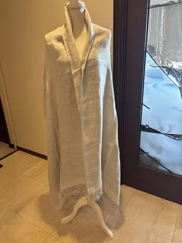 BRUNELLO CUCINELLI 대형 린넨 숄