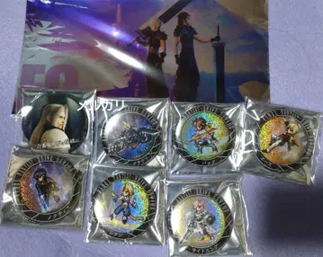 FF7 제1 마코로 폭파하라 FFBE 세피로스 클라우드 지탄 캔 배지