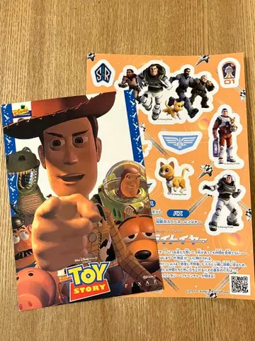 123 토이 스토리 엽서 토이스토리 스티커